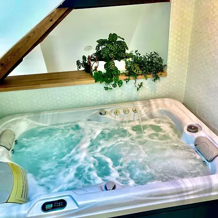 Nid Douillet Sous Les Toits Avec Jacuzzi Apartman Bagnères-de-Bigorre