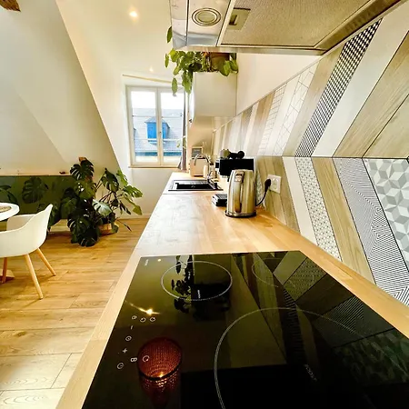 Nid Douillet Sous Les Toits Avec Jacuzzi Apartament