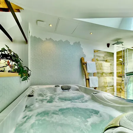 Nid Douillet Sous Les Toits Avec Jacuzzi Apartament *