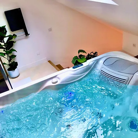 Apartment Nid Douillet Sous Les Toits Avec Jacuzzi Bagneres-de-Bigorre