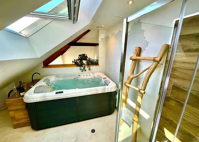 Apartment Nid Douillet Sous Les Toits Avec Jacuzzi *