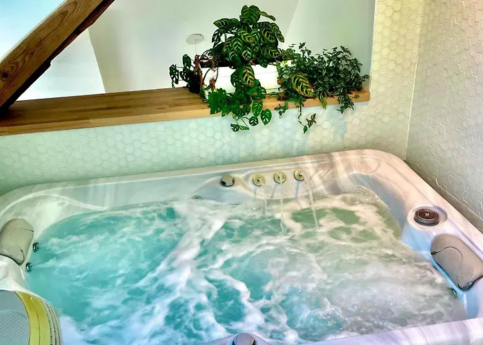 Nid Douillet Sous Les Toits Avec Jacuzzi Apartment Bagneres-de-Bigorre