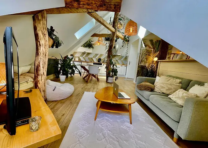 Nid Douillet Sous Les Toits Avec Jacuzzi * Bagneres-de-Bigorre